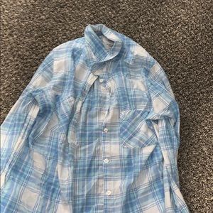 Plaid Button down shirt